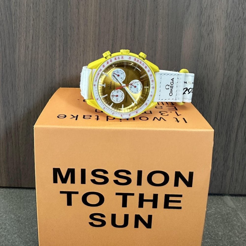 Omega x Swatch Moonswatch Mission to the Sun - NWOT